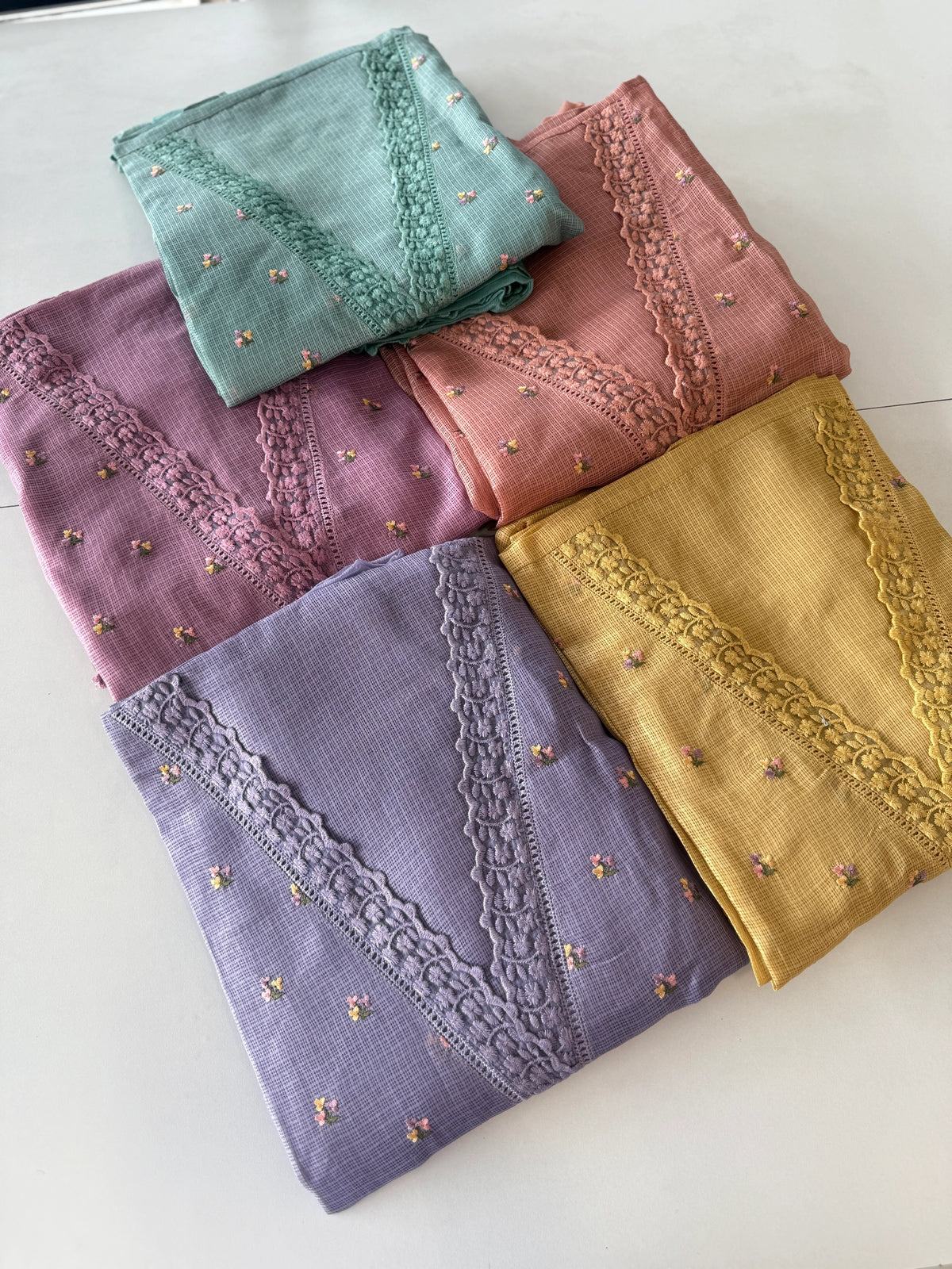 Silky kotta Unstitched salwar set/ U5110