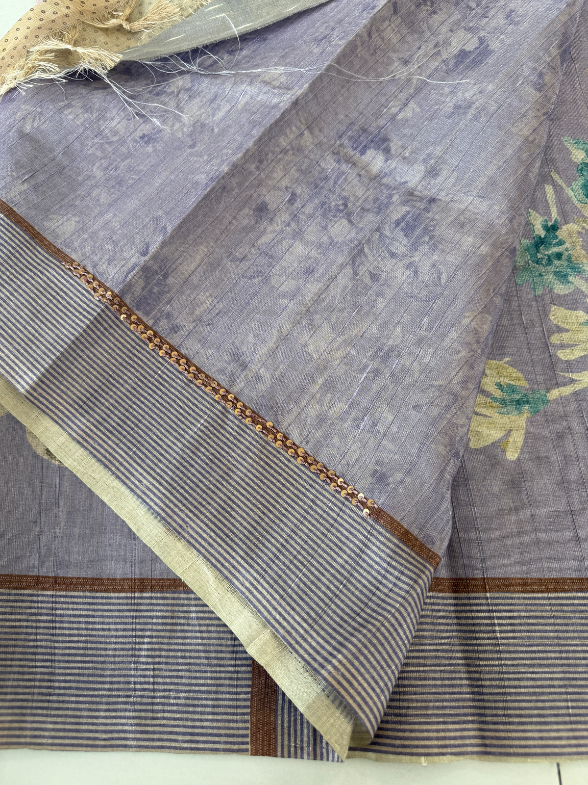 Soft semi Tussar saree/ 4965