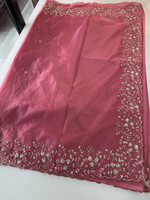 Soft Organza party wear saree/ HM115