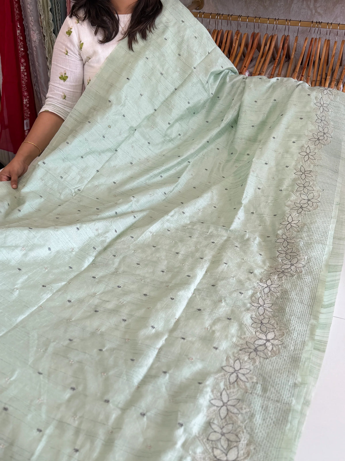 Semi silk saree/ ND57
