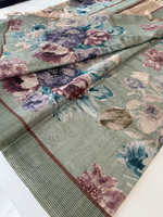 Soft semi Tussar saree/ 4965