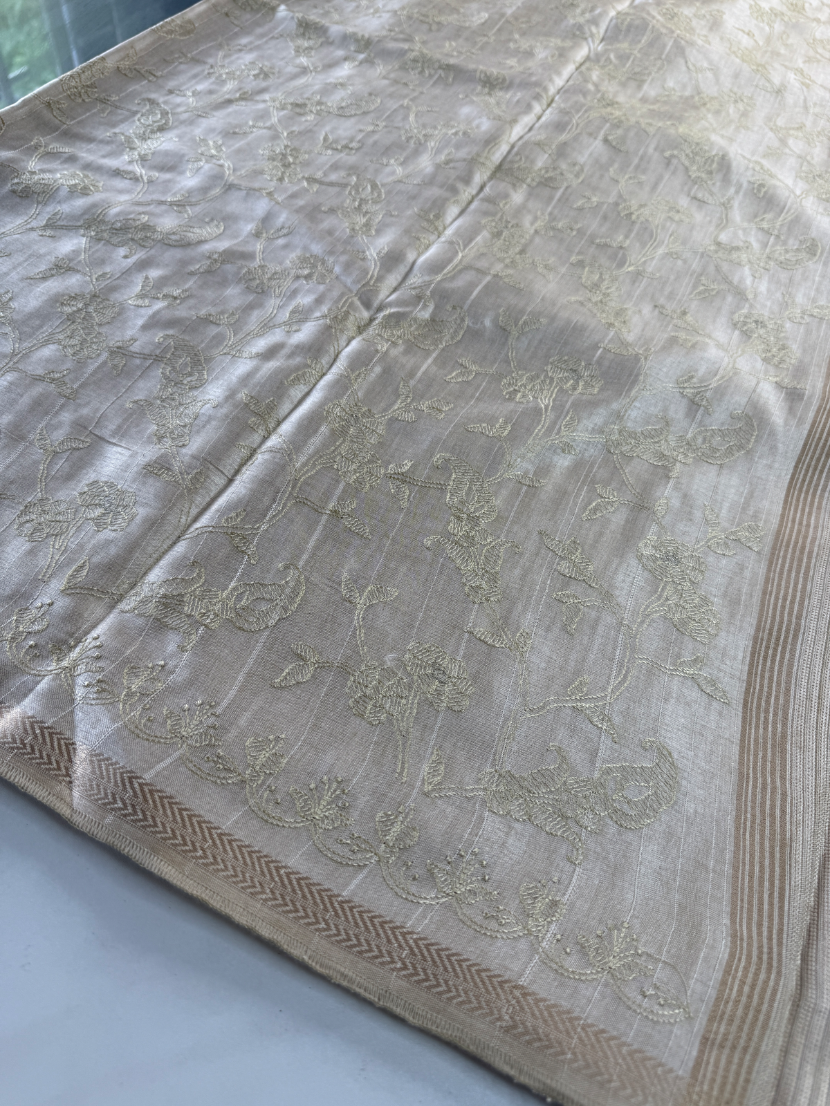 Soft semi Tussar Saree/ FGD503