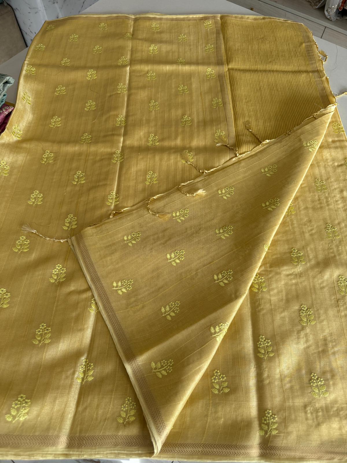 Soft Semi Tussar Saree/ FG10