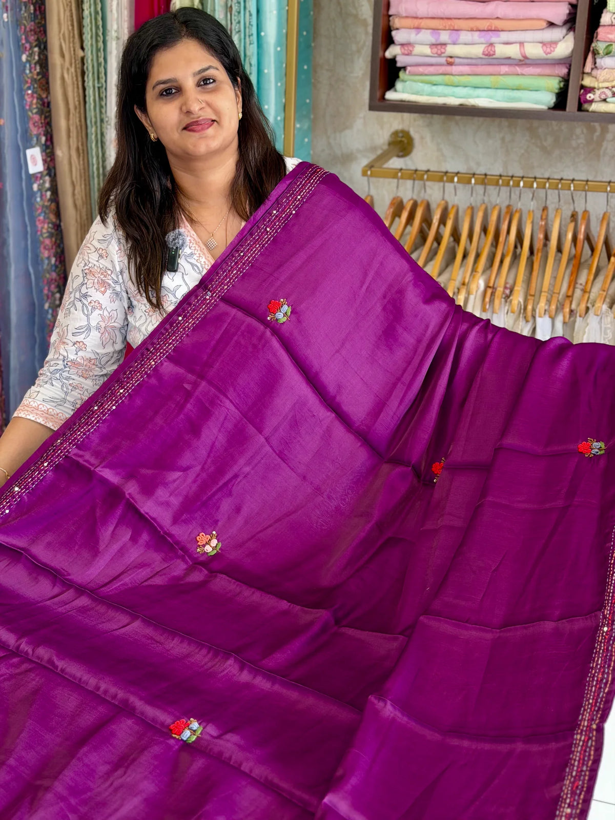 Dola silk saree/ P993