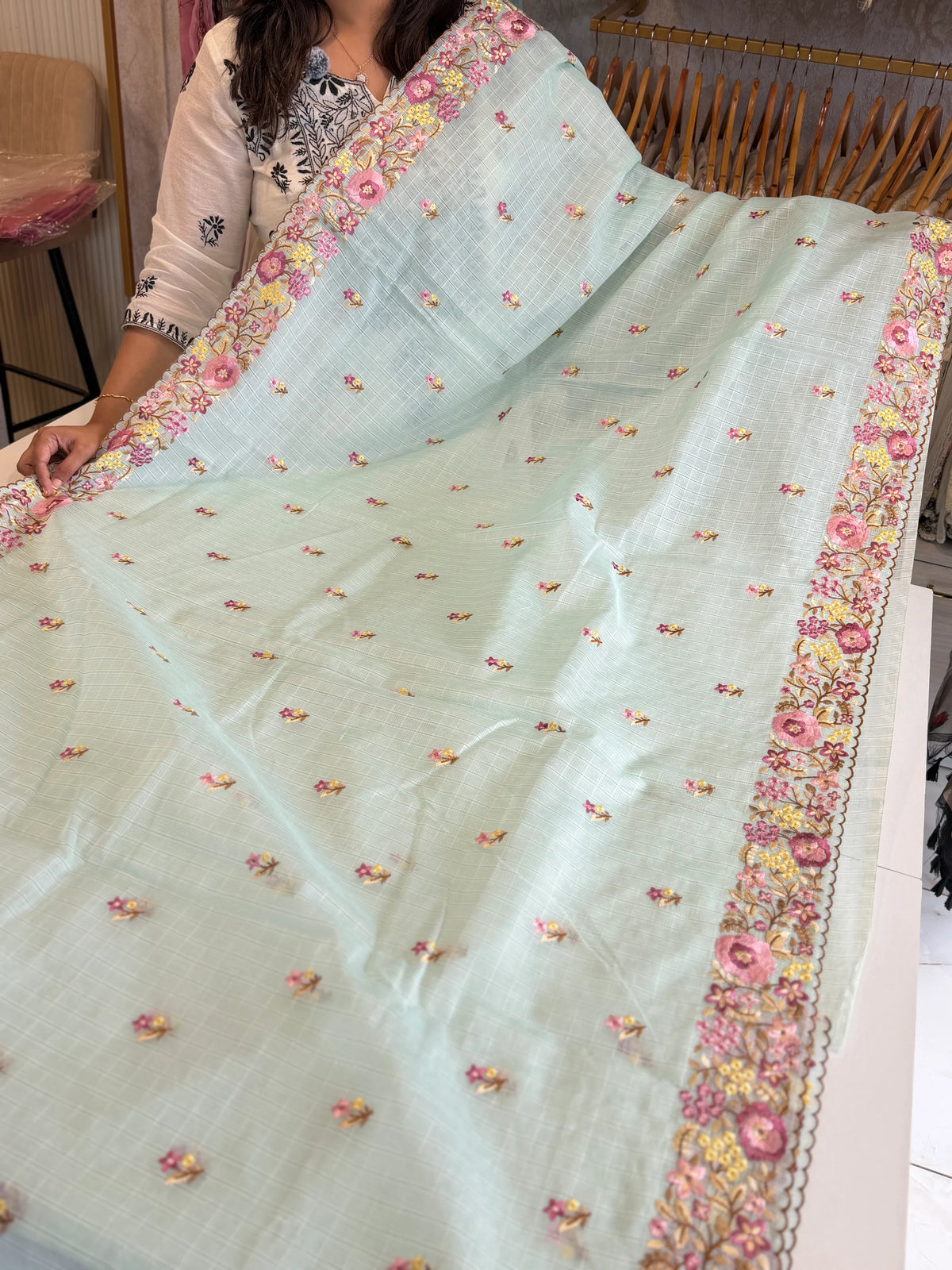 Soft net Kotta saree/ 140EFS