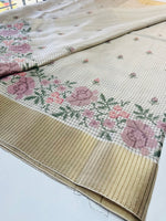 Soft semi Tussar saree/ 1681