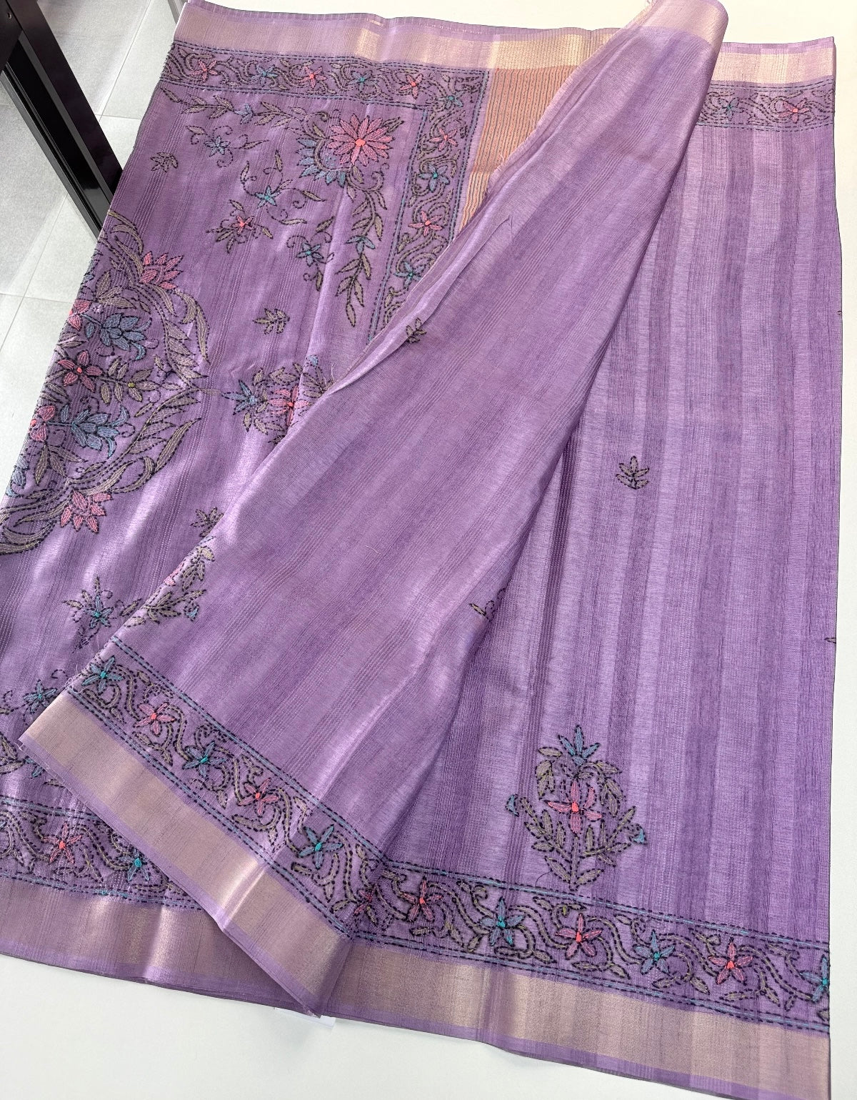 Soft Semi Tussar Saree/ FG114