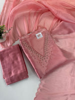 Unstitched Tissue Organza Salwar Set / S1252