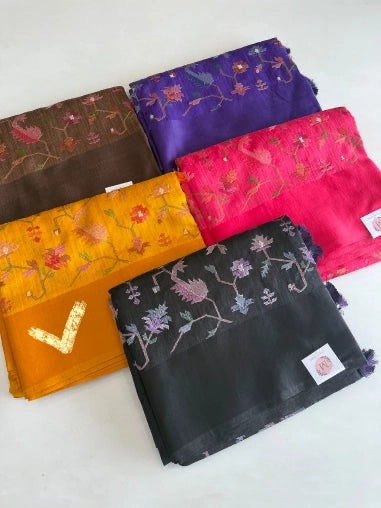 386C/ semi jute saree