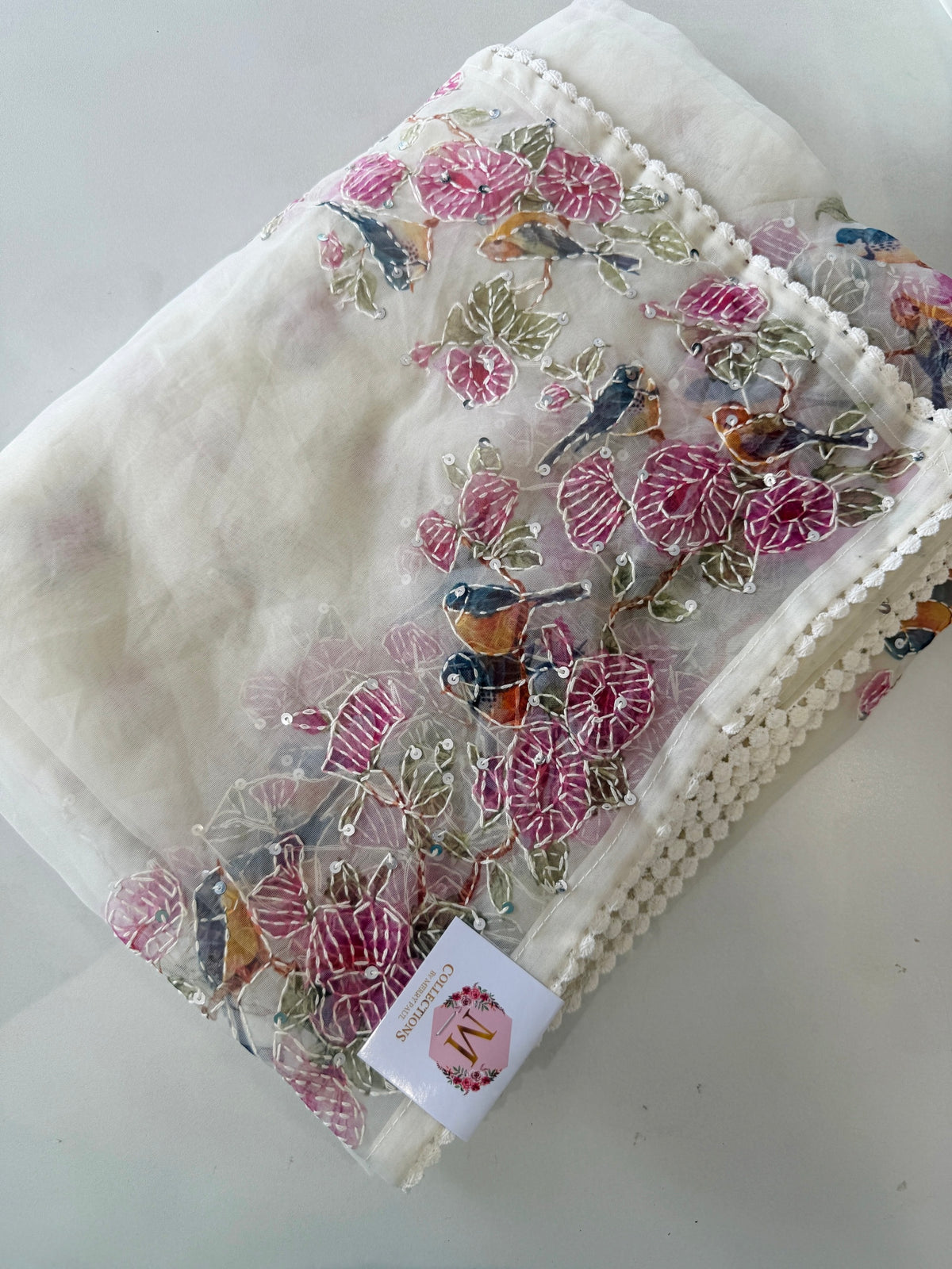 Organza Saree/ D5333
