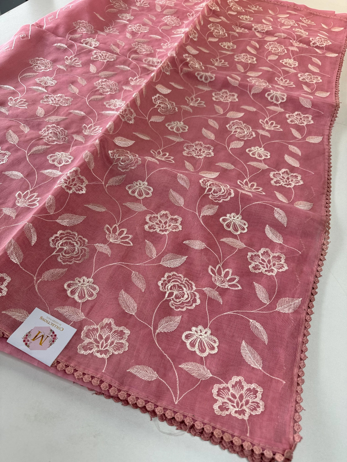 Chanderi Tissue saree/ D110