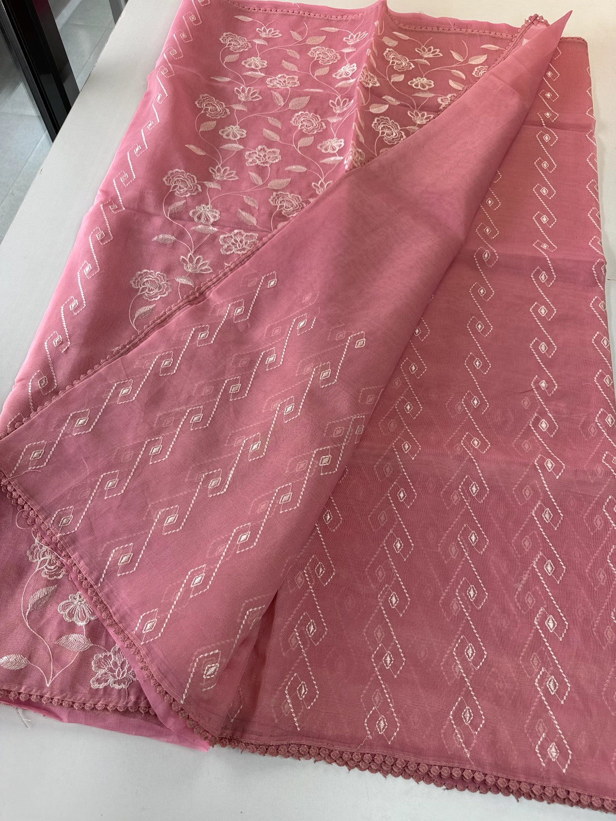 Chanderi Tissue saree/ D110