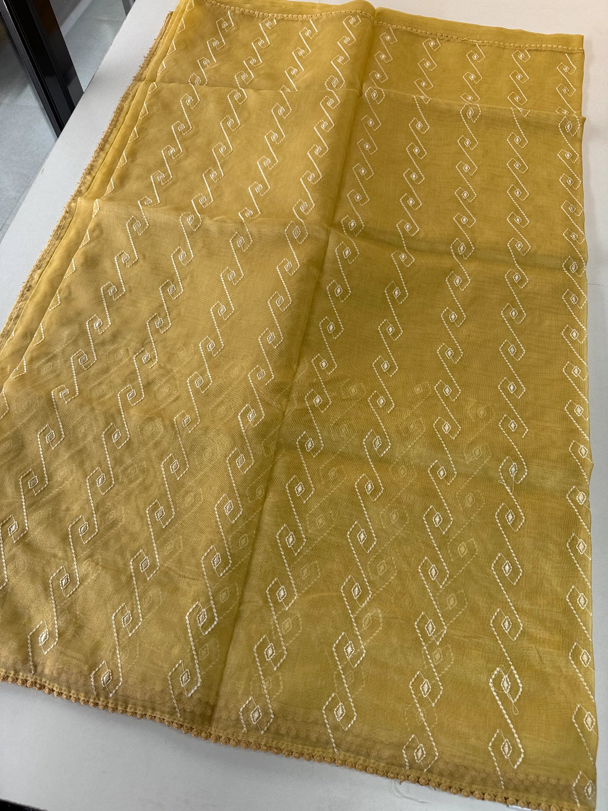 Chanderi Tissue saree/ D110