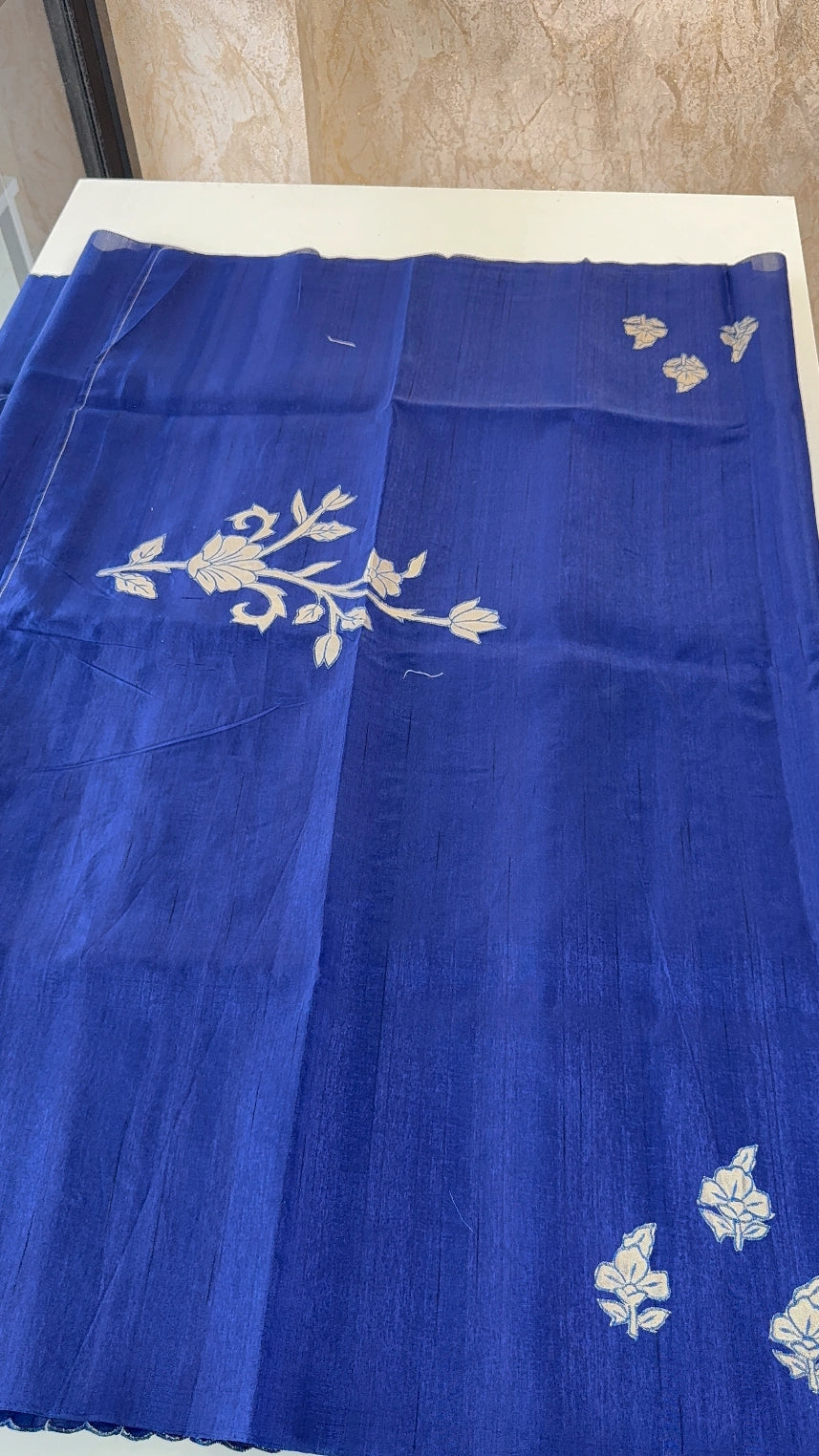 Slub Silk Saree / MDS23