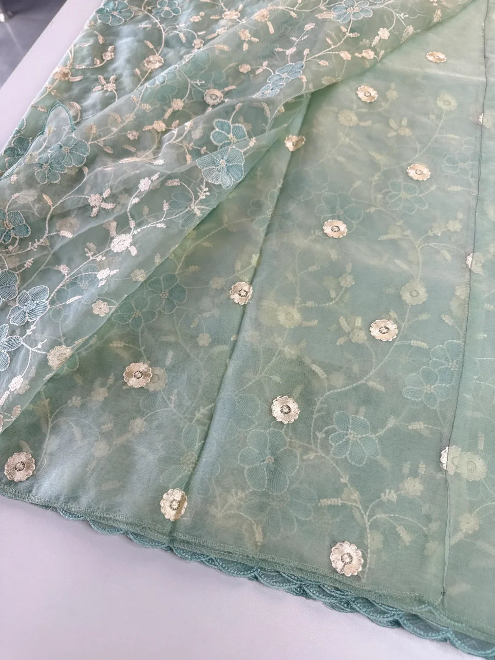 Soft Organza Saree/ CW779