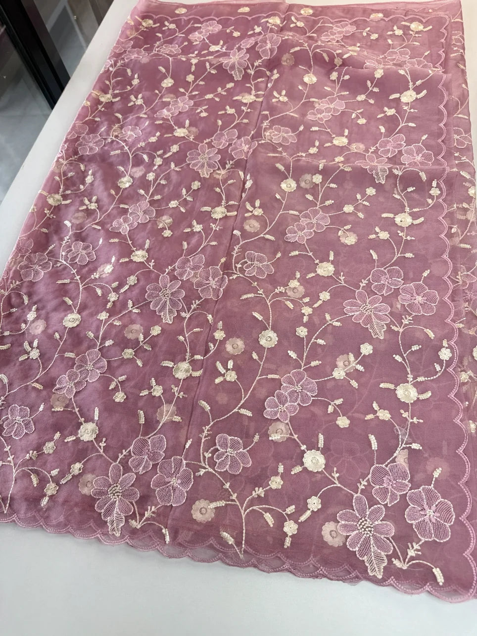 Soft Organza Saree/ CW779