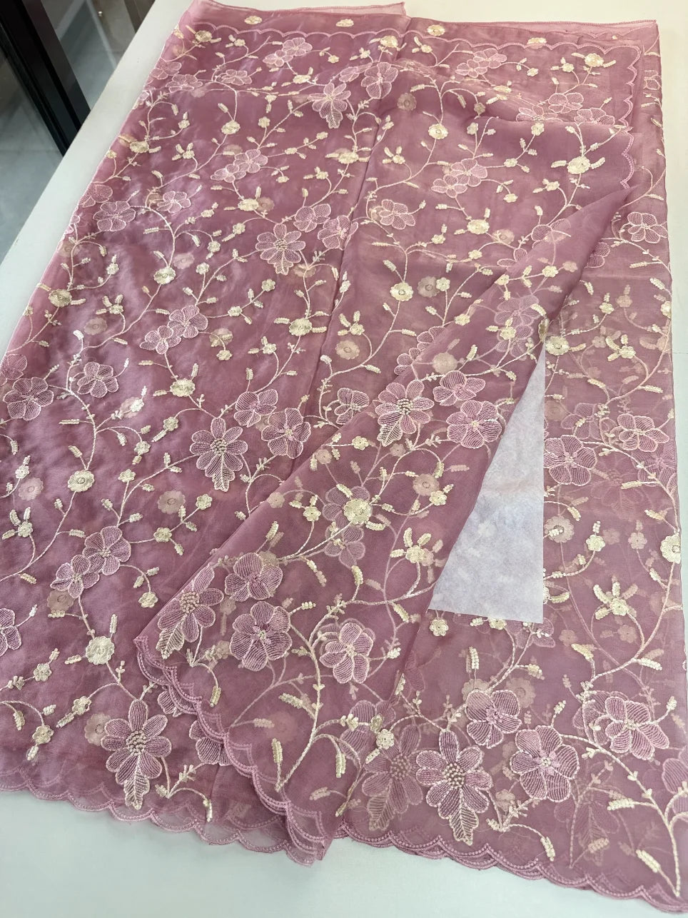 Soft Organza Saree/ CW779