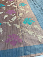 Soft Semi Tussar Saree/ D249