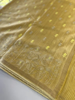 Soft semi Tussar saree/D435