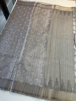 Soft semi Tussar Saree/ D390