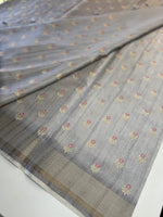 Soft semi Tussar Saree/ D390