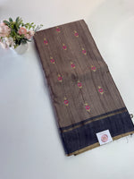 Soft Semi Tussar Saree/D462