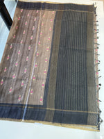 Soft Semi Tussar Saree/D462