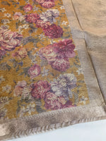 Crushed Tissue Saree / RU687