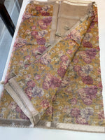 Crushed Tissue Saree / RU687