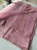 Shimmer crushed georgette/D14874