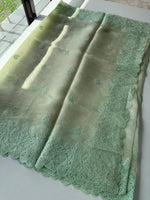 Shimmer crushed georgette/D14874