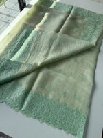 Shimmer crushed georgette/D14874