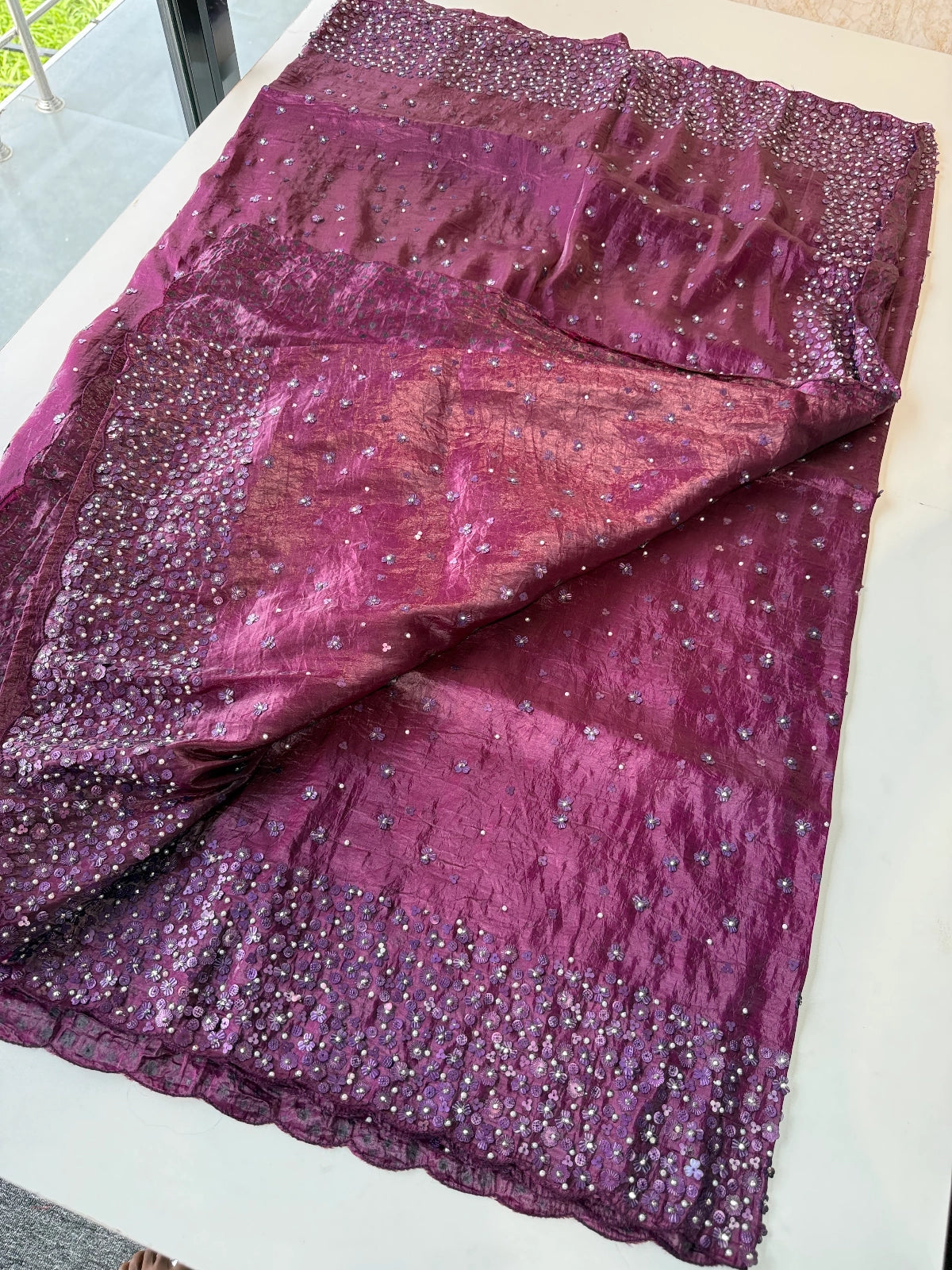 Crushed organza / BJ2832