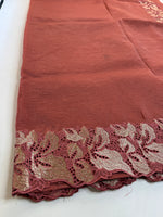 Crushed Crape Saree/ CW526
