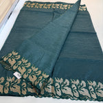 Crushed Crape Saree/ CW526