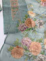 Linen Tissue blend unstitched salwar set / SU13