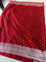 Banaras weaved semi silk saree/ MC324