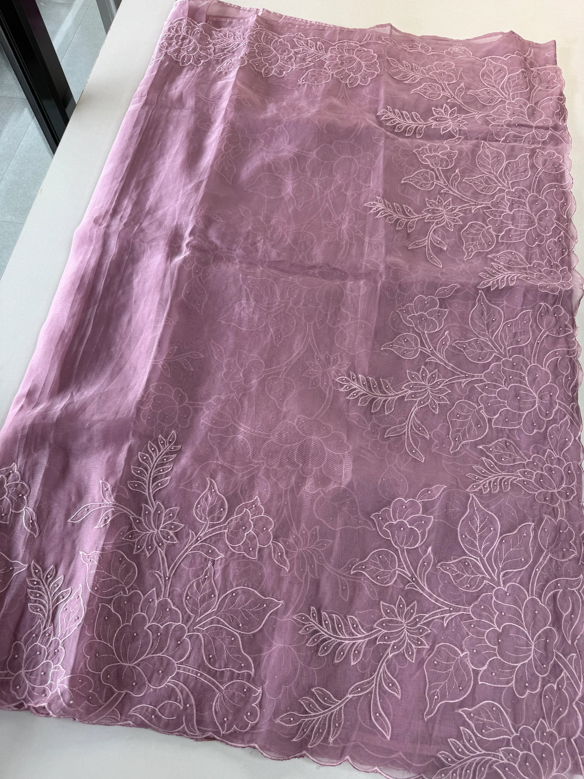 Viscous Organza Saree/ AWS22