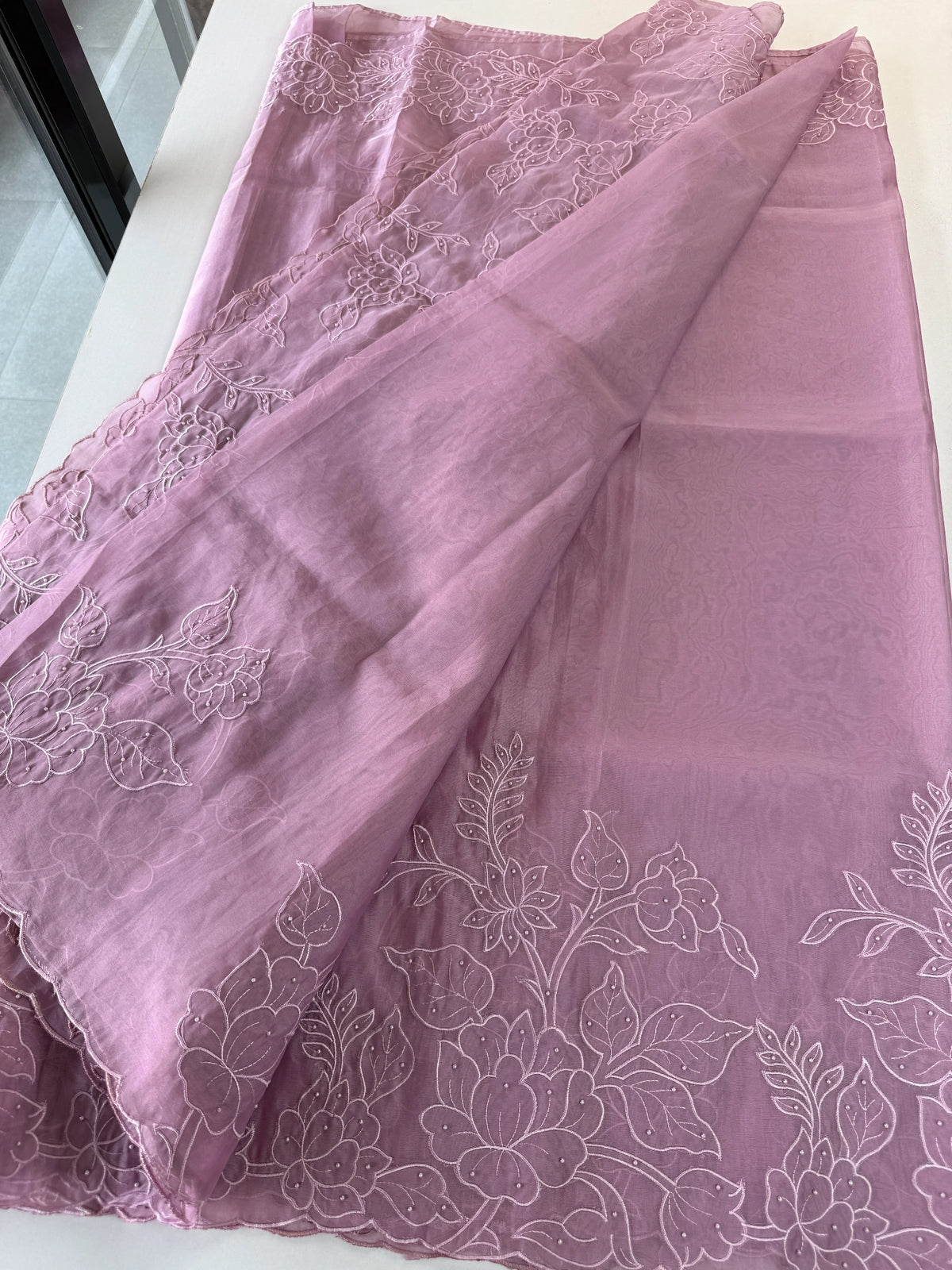 Viscous Organza Saree/ AWS22