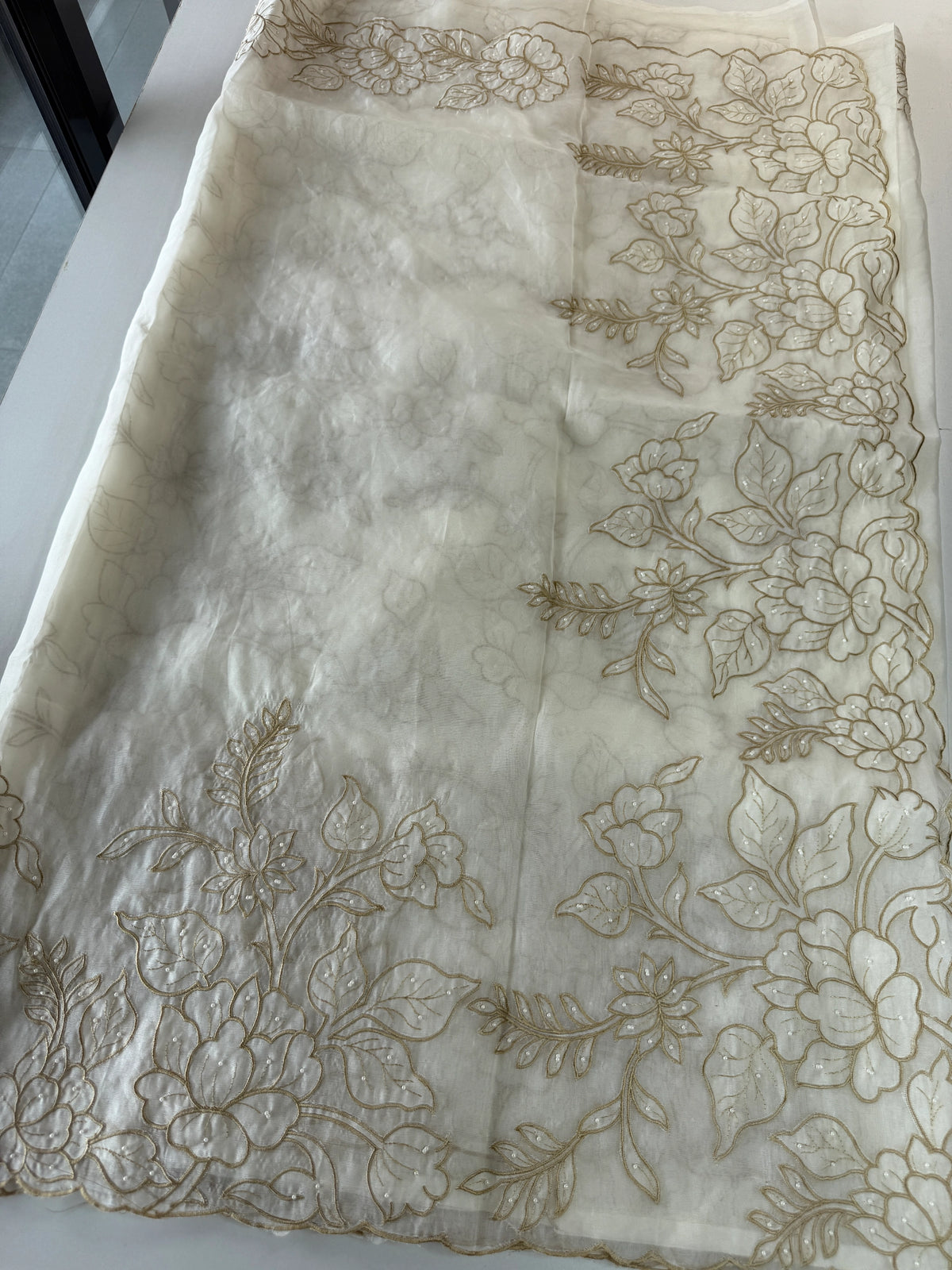 Viscous Organza Saree/ AWS22