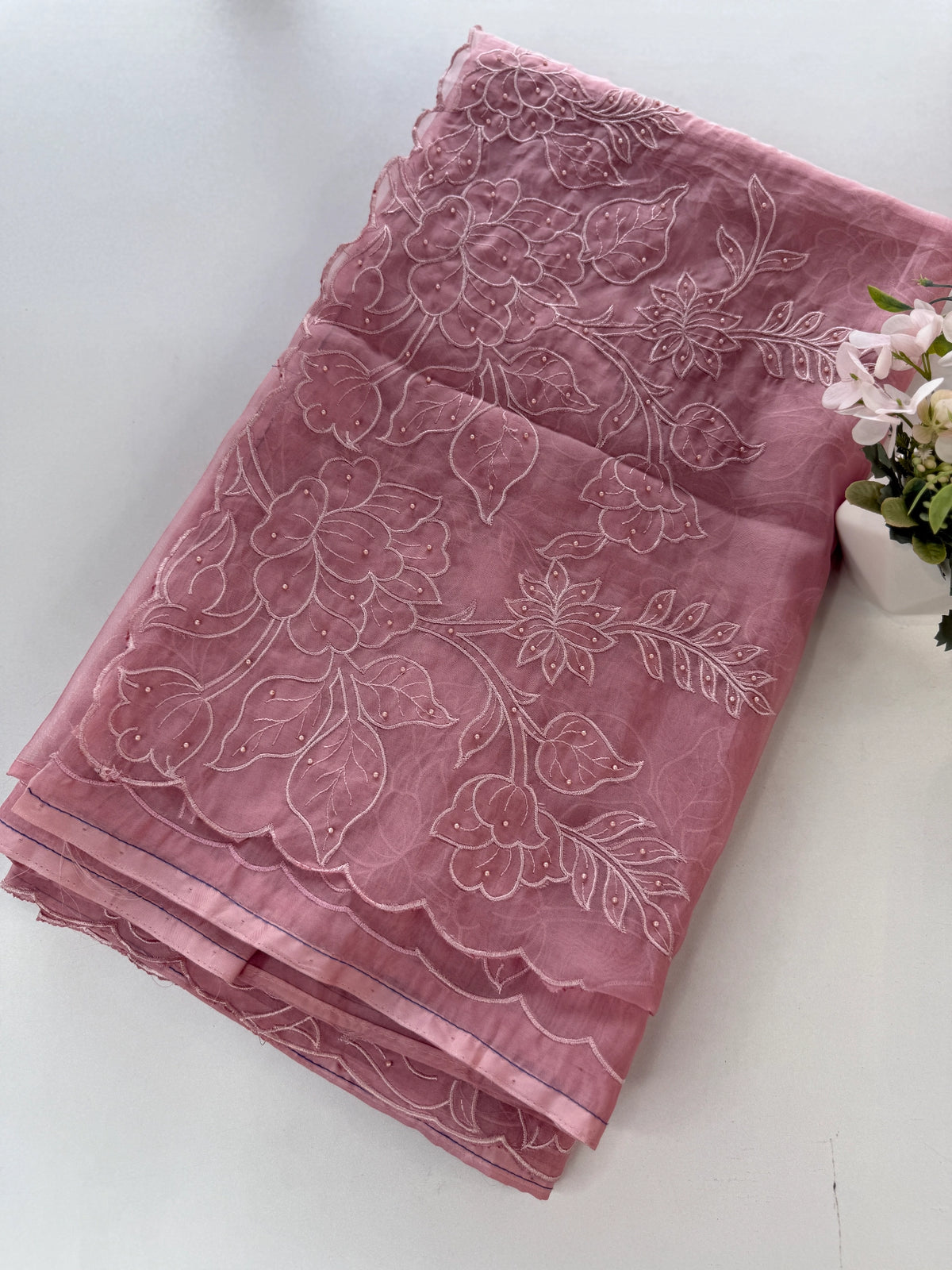 Viscous Organza Saree/ AWS22
