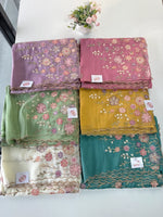 Semi Viscous Organza Saree / AWS74