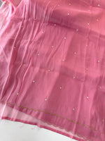 Semi Viscous Organza Saree / AWS74