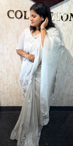 Premium Georgette tissue blend organza/ MC437