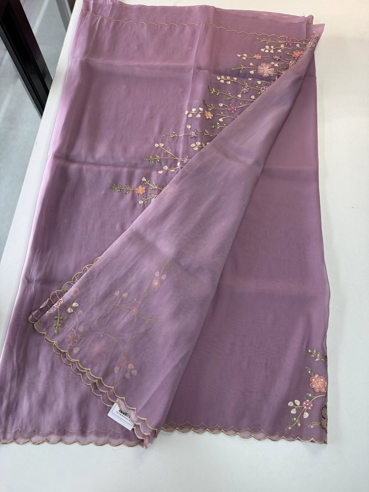 Semi Viscous Organza Saree / AWS74