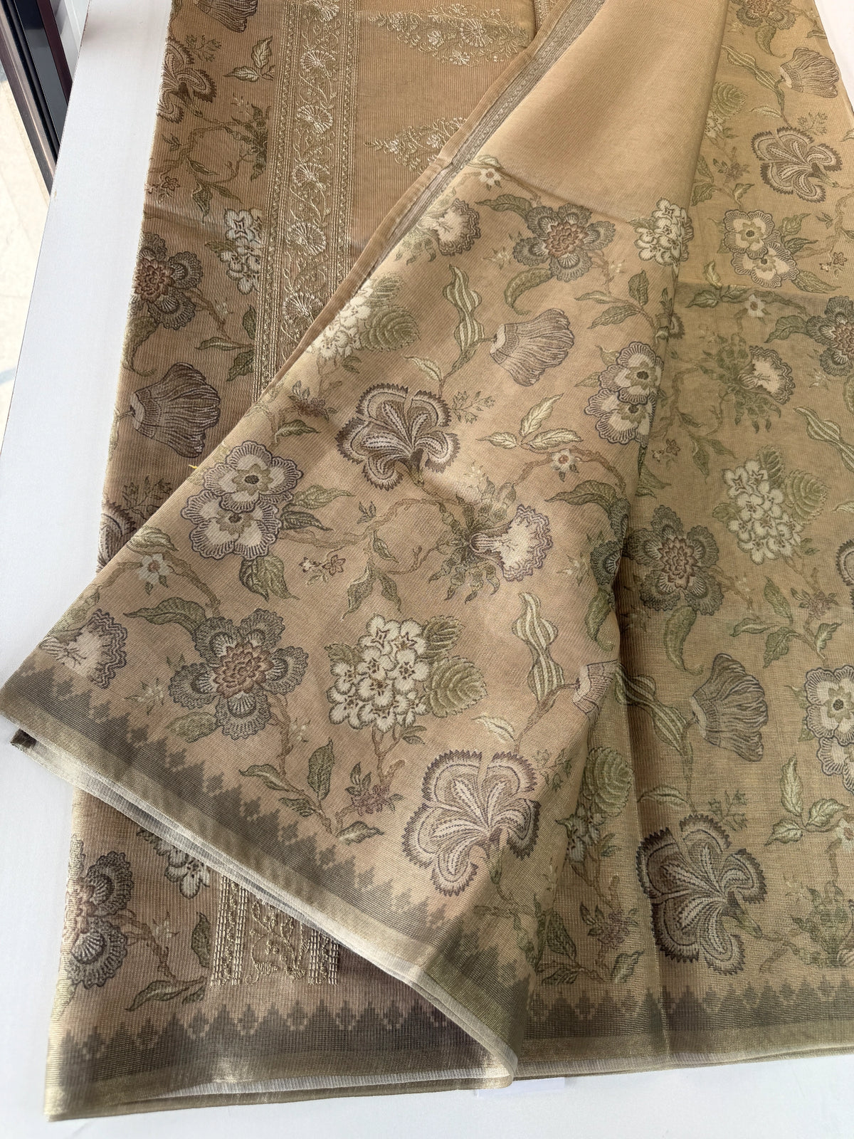 Tissue Chanderi Saree/ 527A