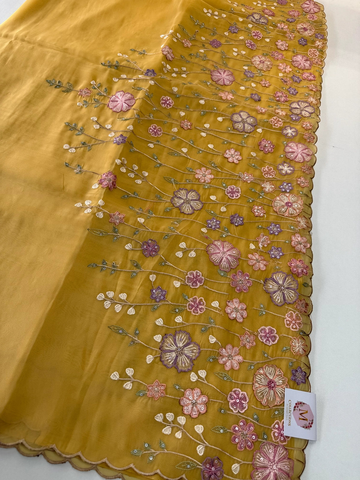 Semi Viscous Organza Saree / AWS74