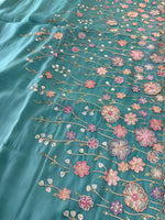 Semi Viscous Organza Saree / AWS74