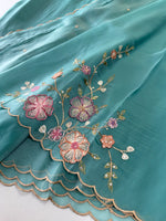 Semi Viscous Organza Saree / AWS74