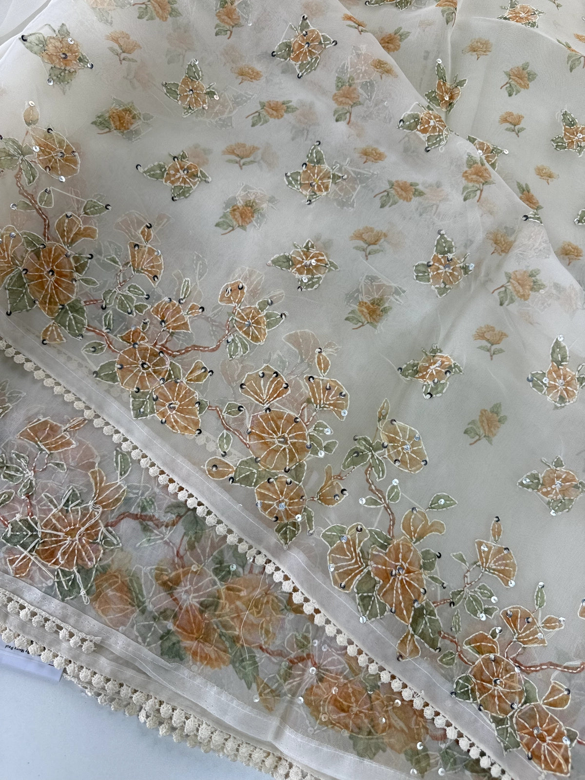 Soft Organza Saree / 1533